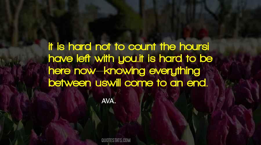 Everything Will End Quotes #1515309