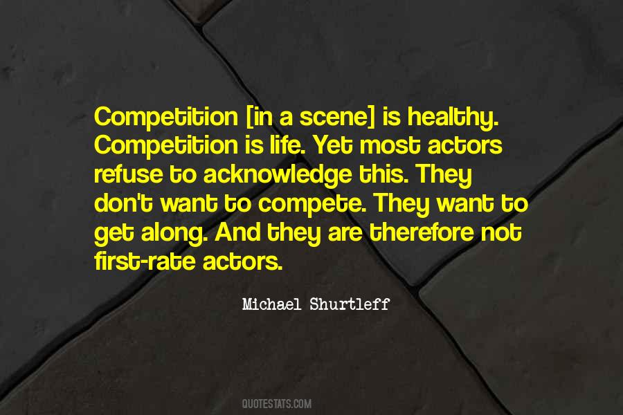 Not In A Competition Quotes #1116731