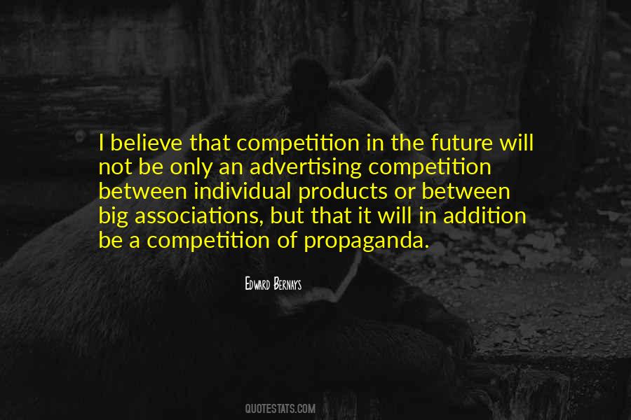 Not In A Competition Quotes #1875815