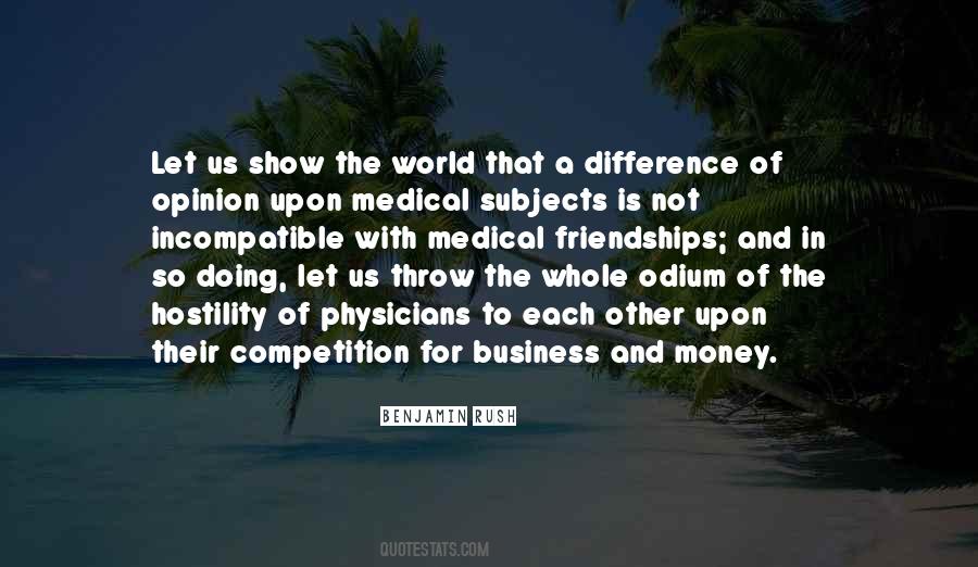 Not In A Competition Quotes #289808