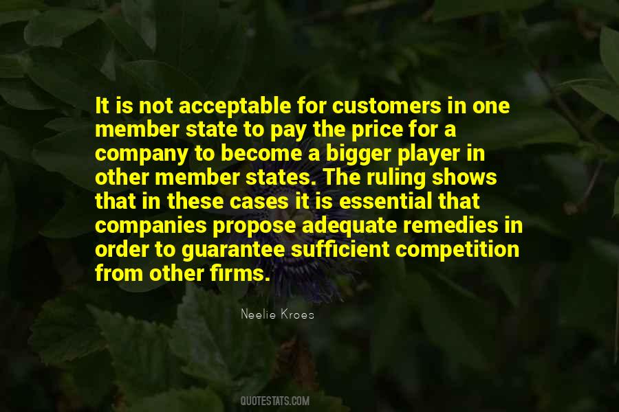 Not In A Competition Quotes #498747
