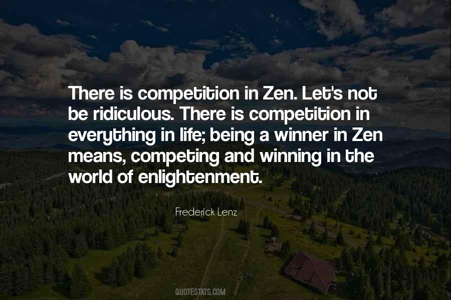Not In A Competition Quotes #747338