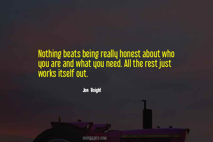 Being Honest And Real Quotes #1600477