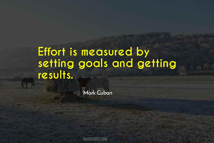 Effort Results Quotes #101220