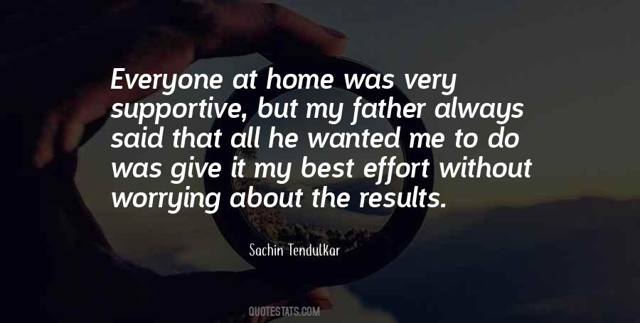Effort Results Quotes #1398071