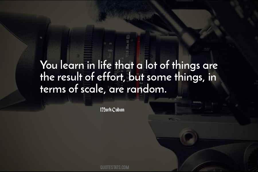 Effort Results Quotes #1495749