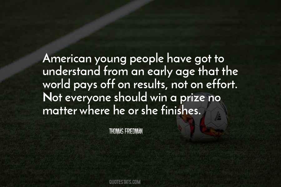Effort Results Quotes #187407