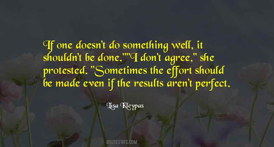 Effort Results Quotes #268536