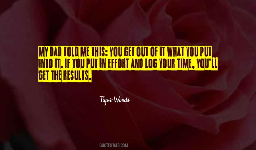 Effort Results Quotes #732580