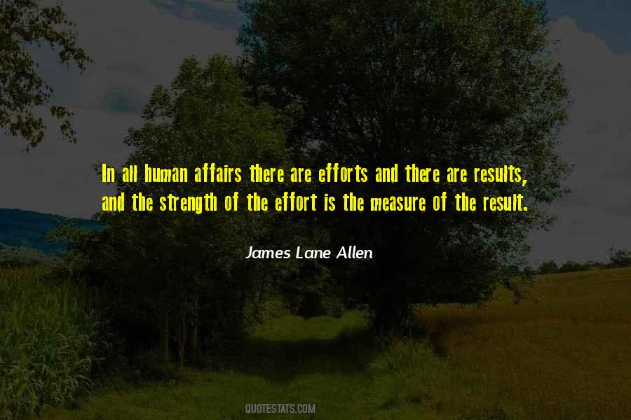 Effort Results Quotes #7874