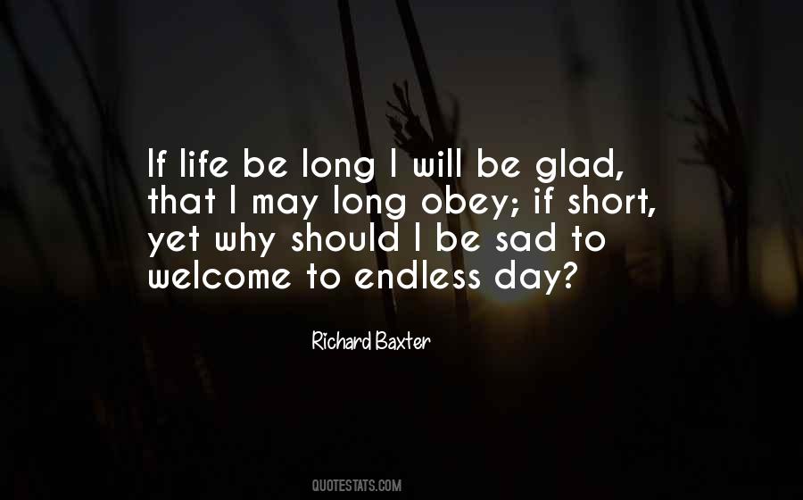 Will Be Glad Quotes #141487