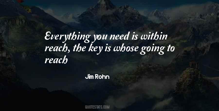 Everything You Need Quotes #1559462