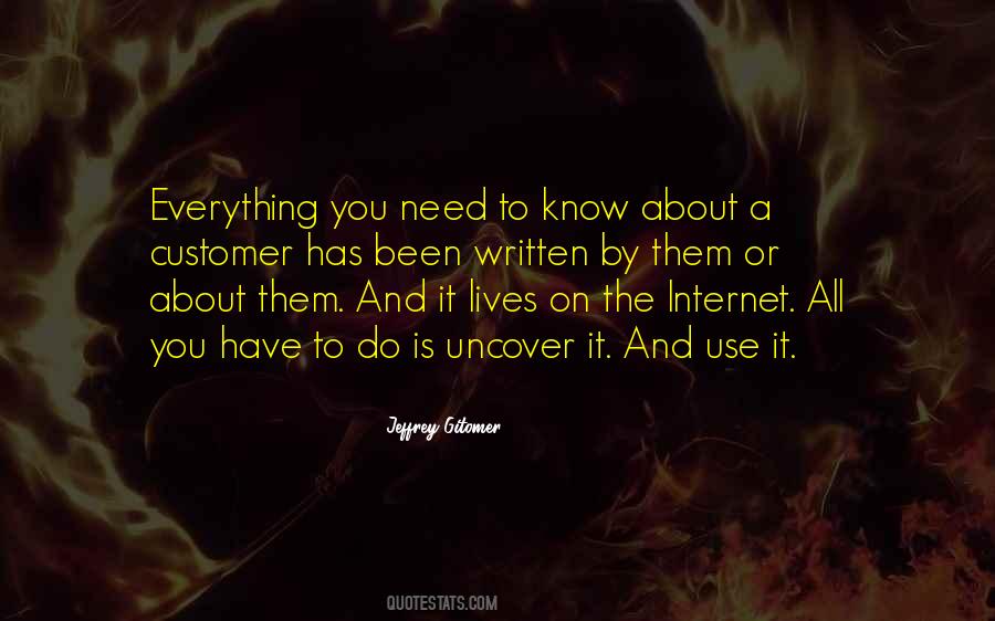 Everything You Need Quotes #1765933