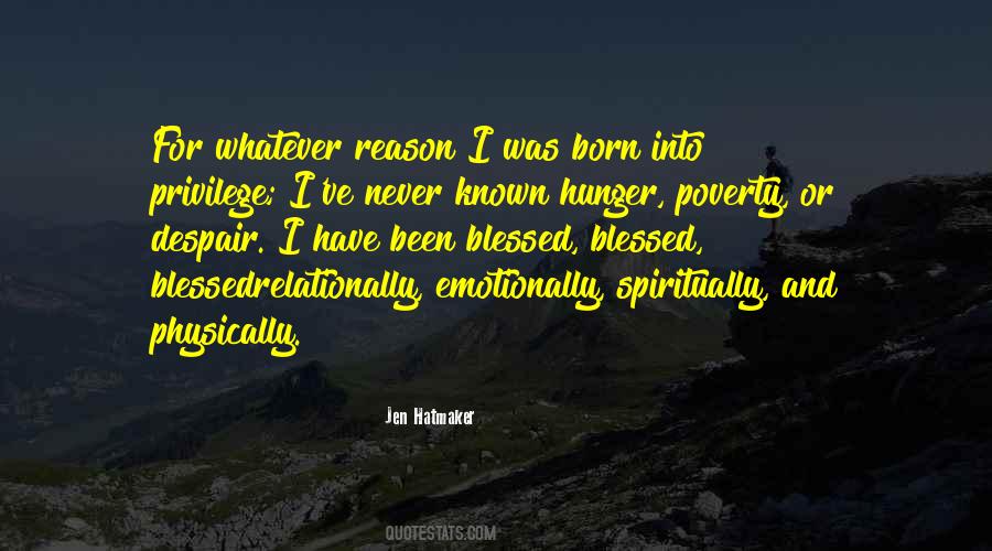 Quotes About Hunger And Poverty #1724588