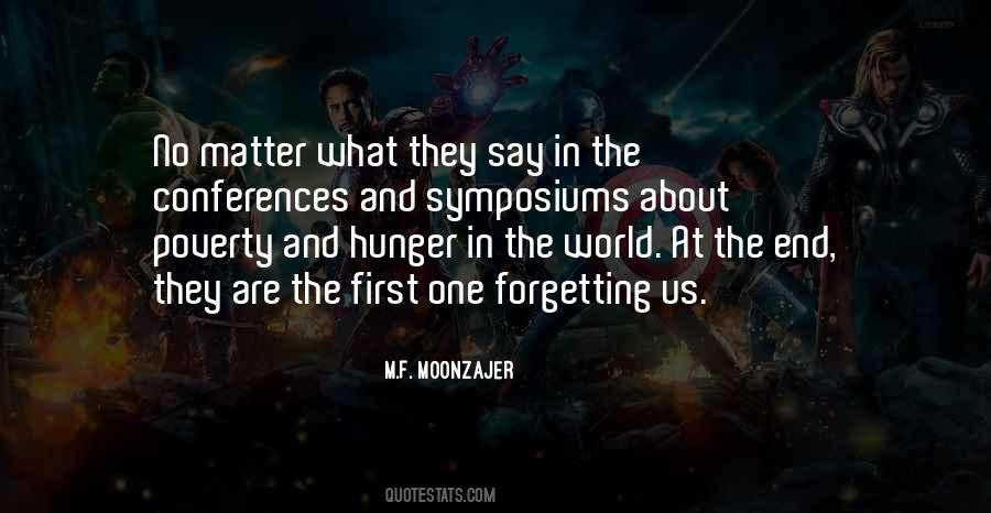 Quotes About Hunger And Poverty #227271