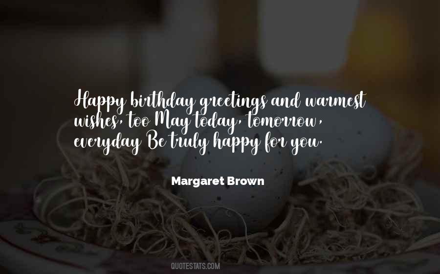 Birthday Tomorrow Quotes #1716596