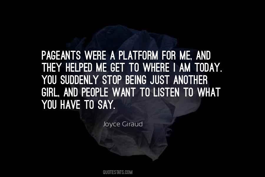 I Am Just Being Me Quotes #1815452