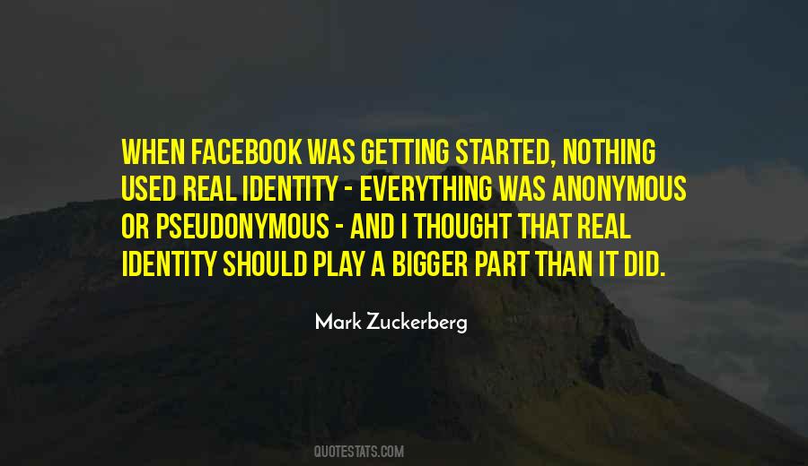 I Thought It Was Real Quotes #384518
