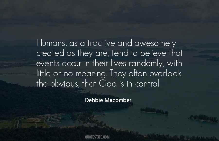 God Created Humans Quotes #696490