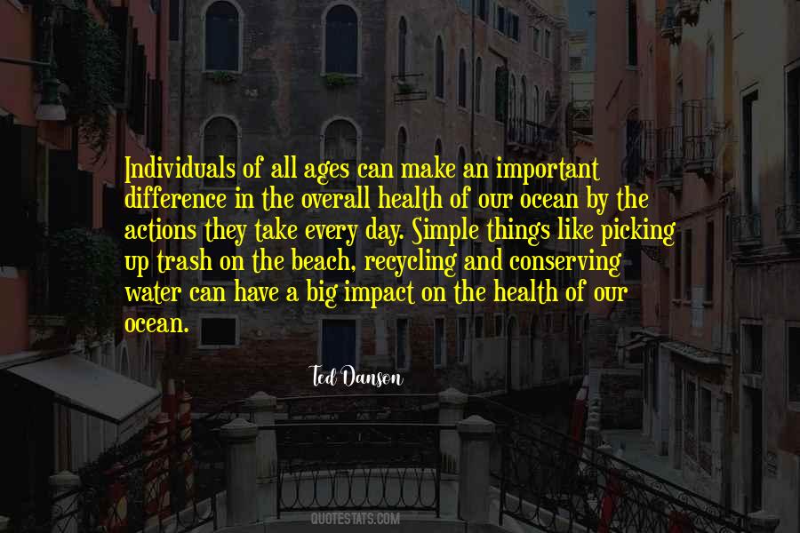 Simple Actions Quotes #1640662