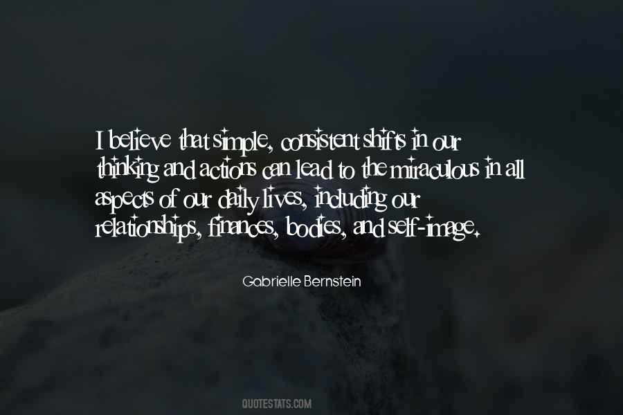 Simple Actions Quotes #343217