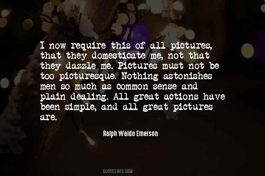 Simple Actions Quotes #879561