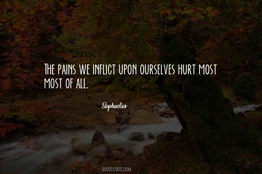 We All Hurt Quotes #839390