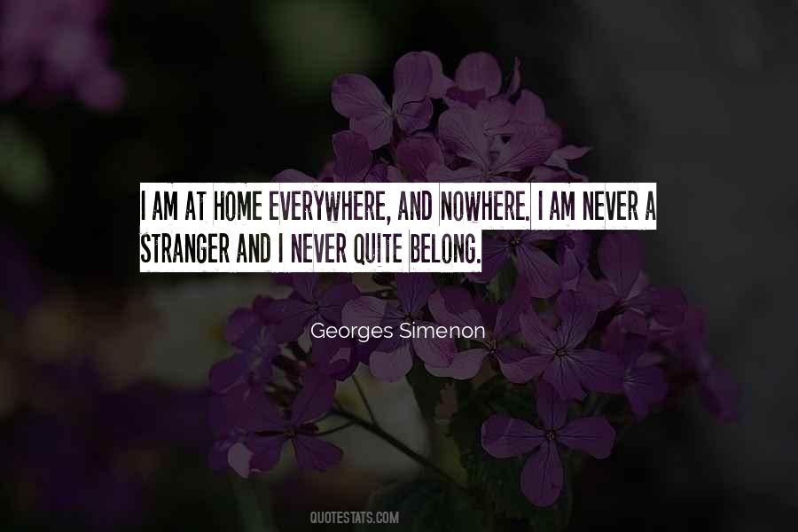 Everywhere And Nowhere Quotes #208562