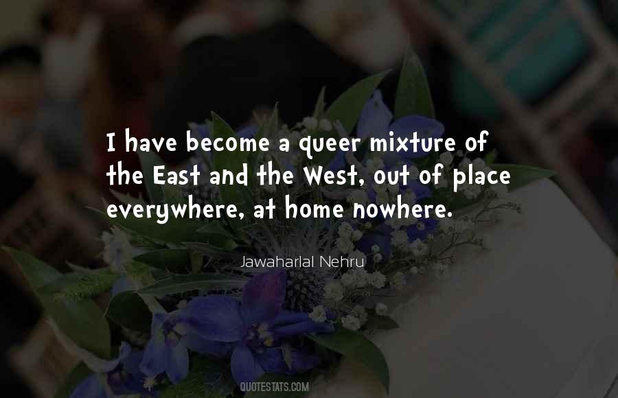 Everywhere And Nowhere Quotes #474346