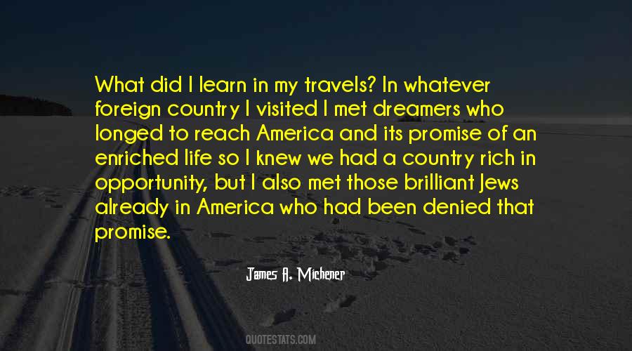 America Travel Quotes #1809808