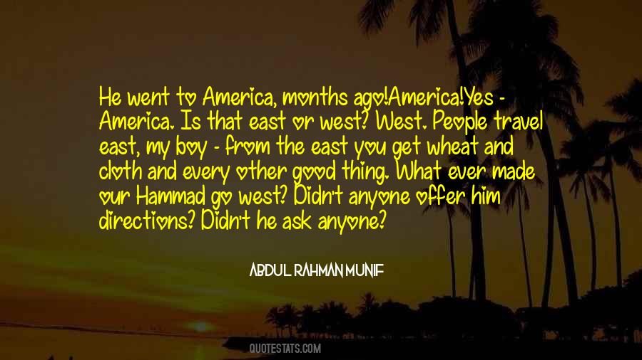 America Travel Quotes #930520