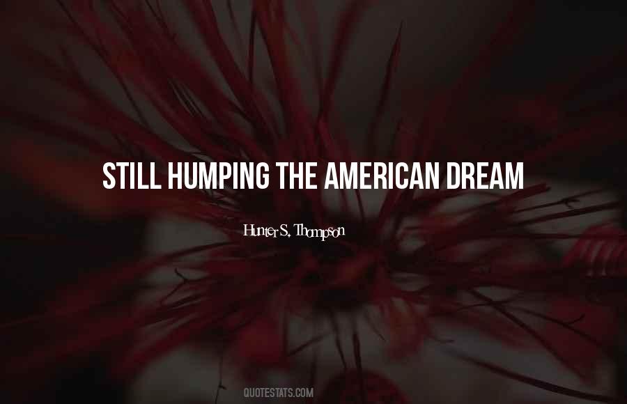 Quotes About Humping #1440992