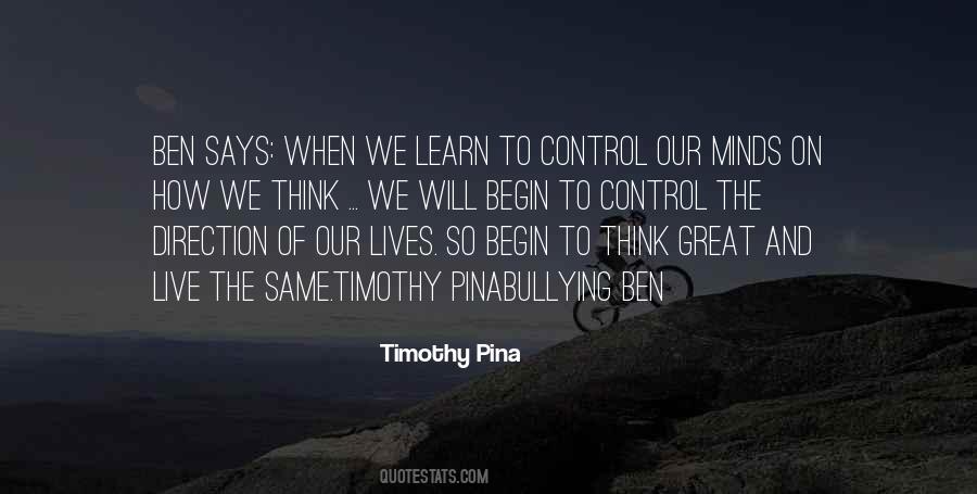 We Live And Learn Quotes #1375218