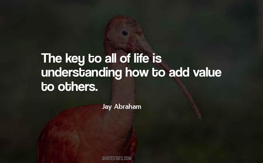 Understanding Is The Key Quotes #875211