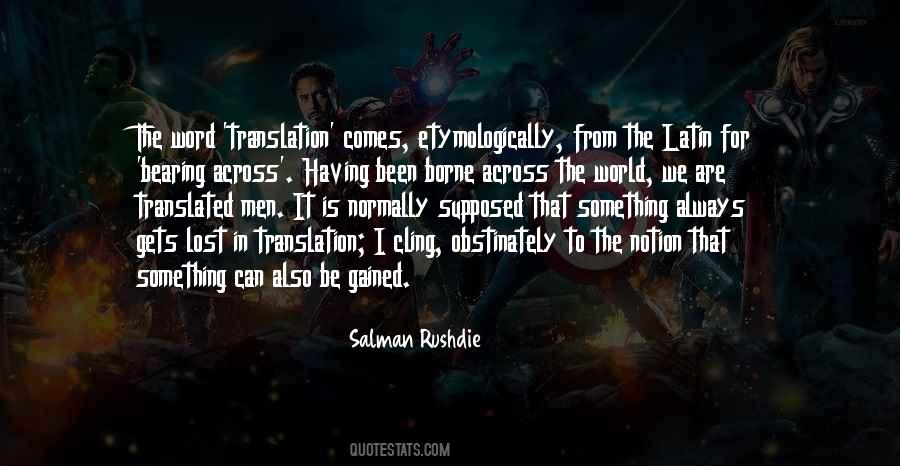 Word Translation Quotes #1621057