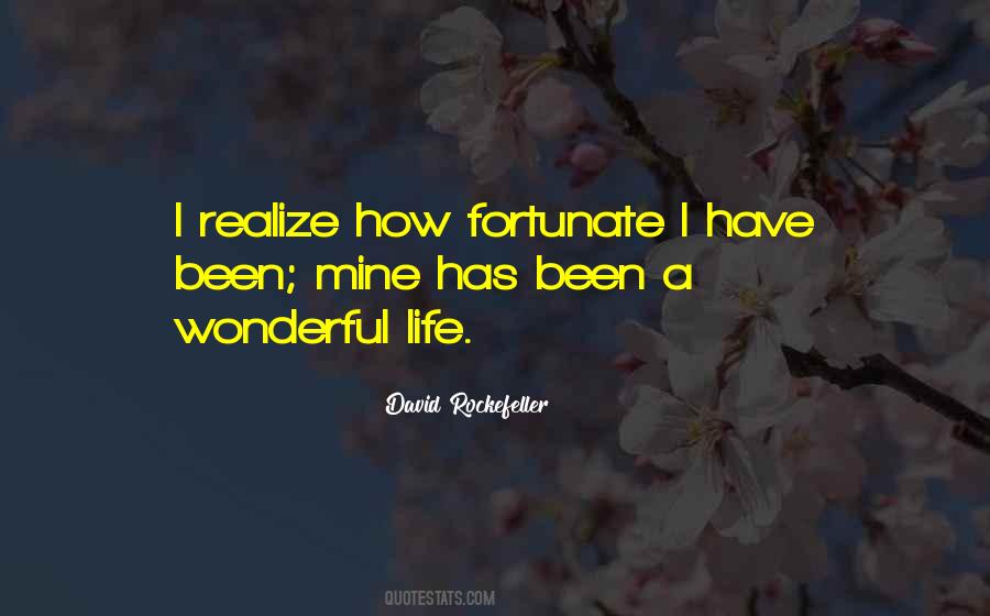 A Fortunate Life Quotes #1177748