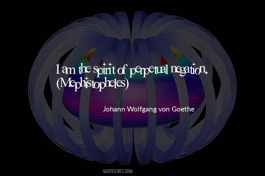 Goethe Mephistopheles Quotes #1811900