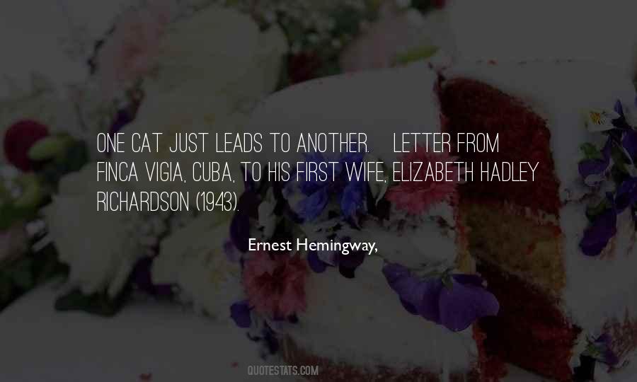 First Wife Quotes #496380