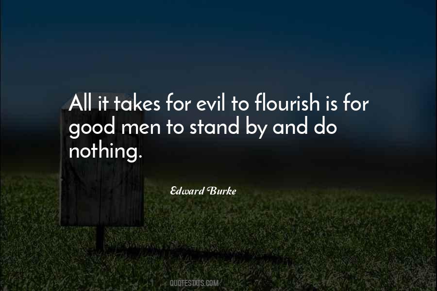 Evil Flourish Quotes #290264