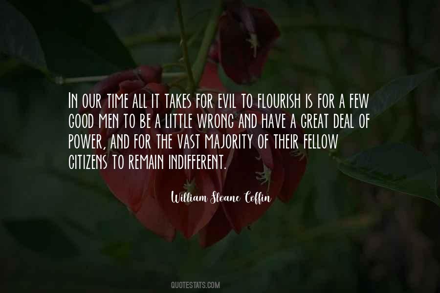 Evil Flourish Quotes #700942
