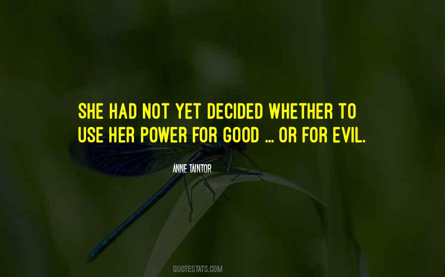 Evil For Good Quotes #119071