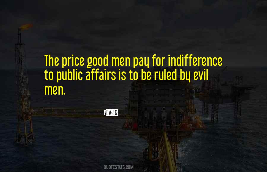 Evil For Good Quotes #221501