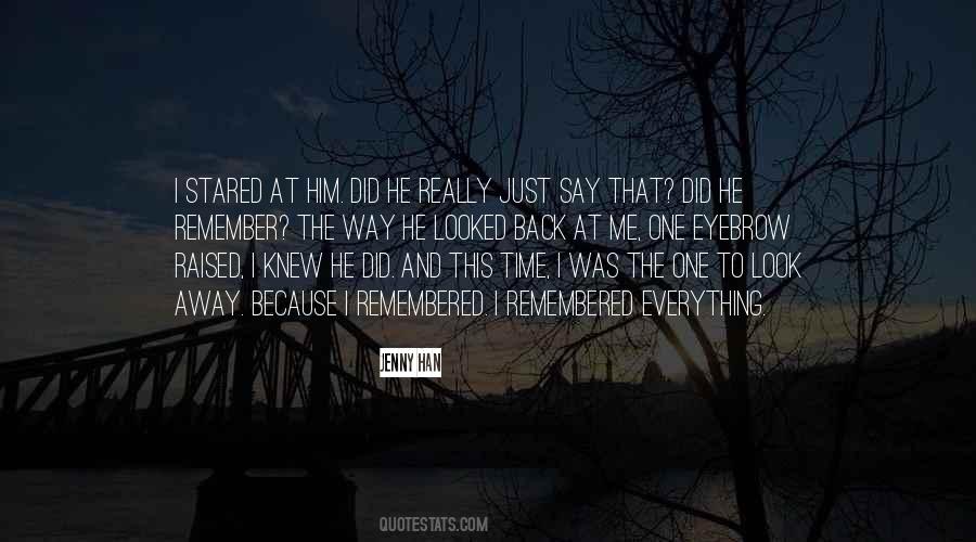 It Hurts To Remember Quotes #1052102