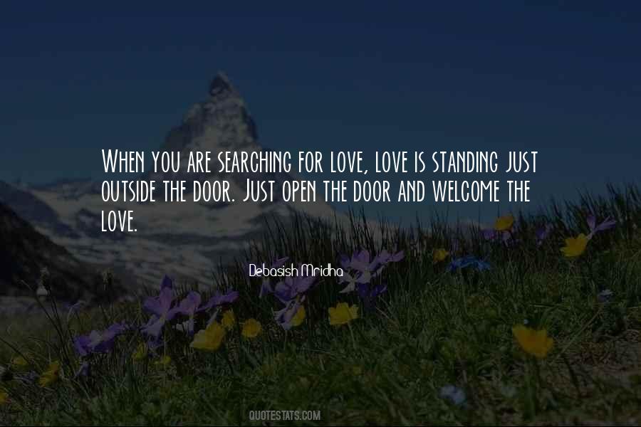 Love Welcome Quotes #159492