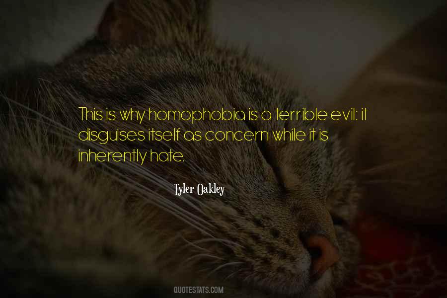 Evil Hate Quotes #1039152
