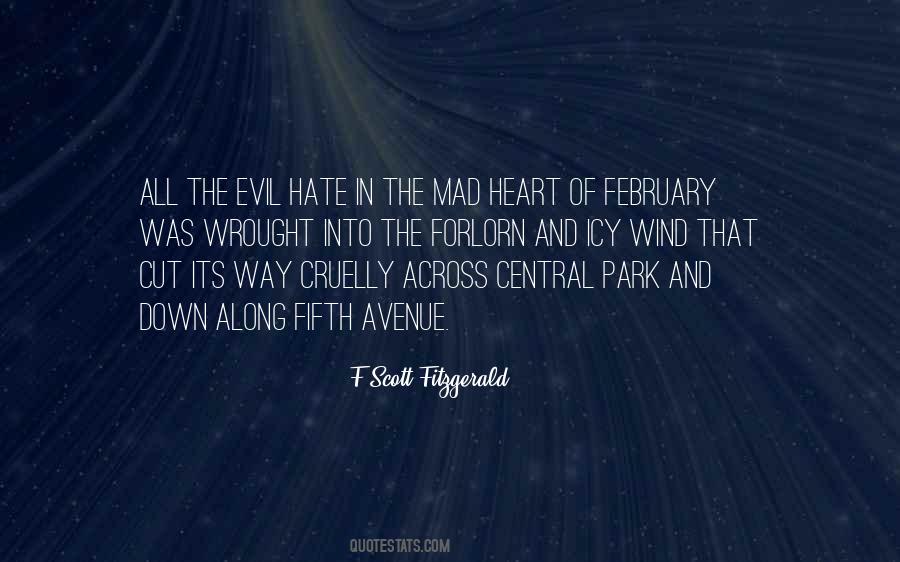 Evil Hate Quotes #1856655