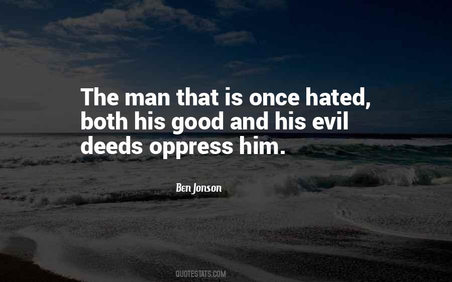 Evil Hate Quotes #516107