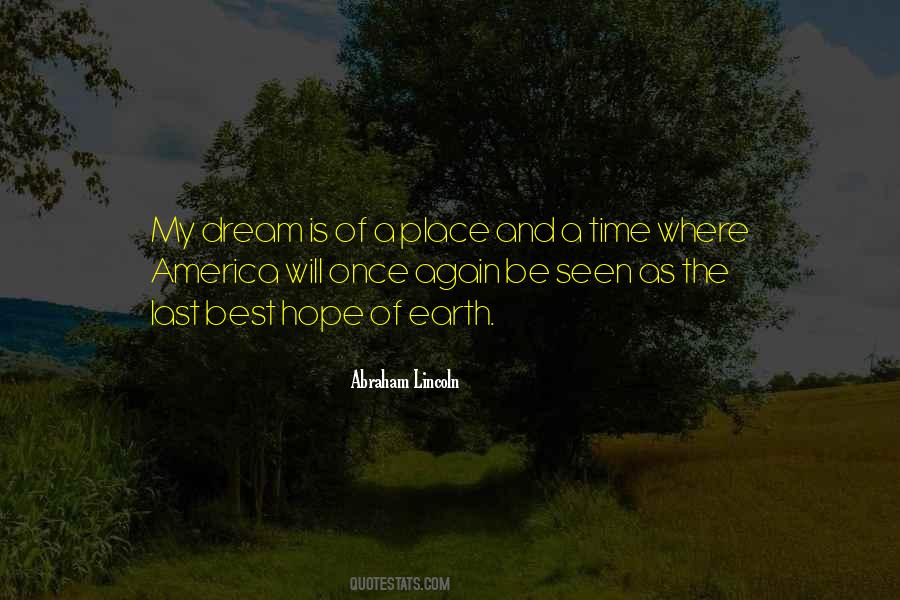 Dream Again Quotes #491540
