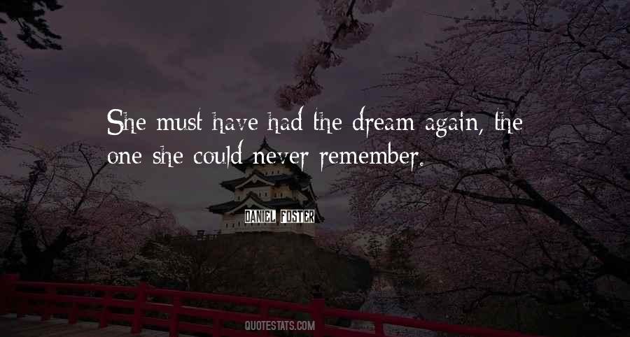 Dream Again Quotes #916797