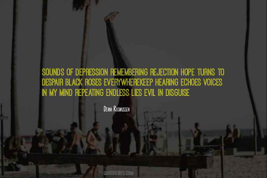 Evil In Disguise Quotes #1347727